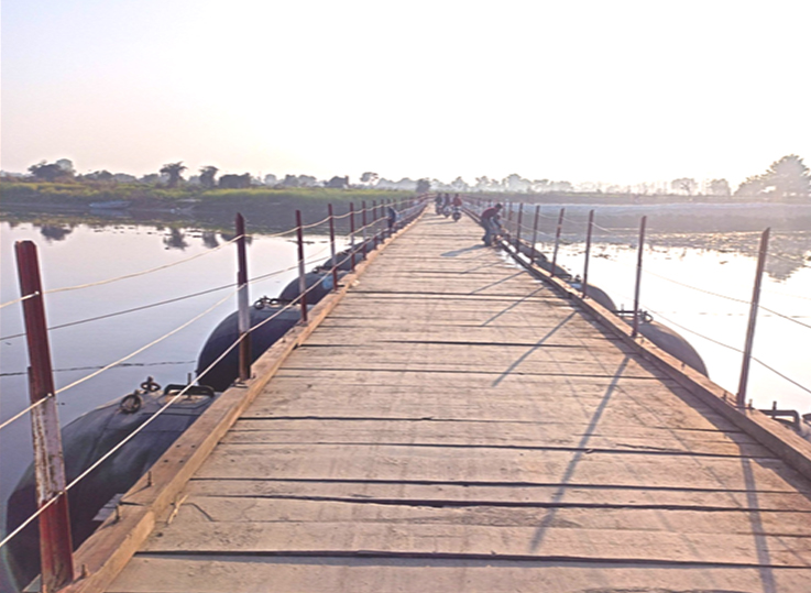 Pantoon Bridge Construction