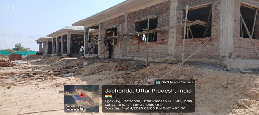 जनपद मथुरा के तहसील सदर के अन्तर्गत ग्राम जचौंदा में जन सुविधाओं, पड़ाव एवं शिल्पग्राम की स्थापना का कार्य