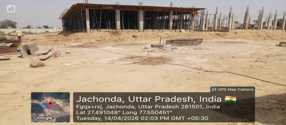 जनपद मथुरा के तहसील सदर के अन्तर्गत ग्राम जचौंदा में जन सुविधाओं, पड़ाव एवं शिल्पग्राम की स्थापना का कार्य