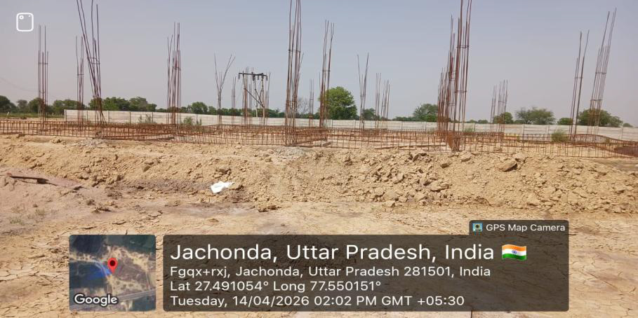 जनपद मथुरा के तहसील सदर के अन्तर्गत ग्राम जचौंदा में जन सुविधाओं, पड़ाव एवं शिल्पग्राम की स्थापना का कार्य