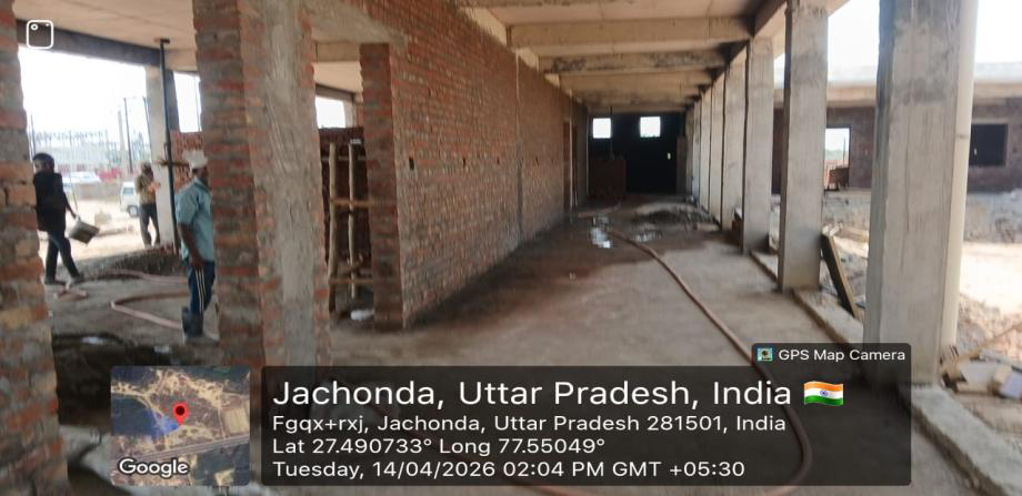 जनपद मथुरा के तहसील सदर के अन्तर्गत ग्राम जचौंदा में जन सुविधाओं, पड़ाव एवं शिल्पग्राम की स्थापना का कार्य
