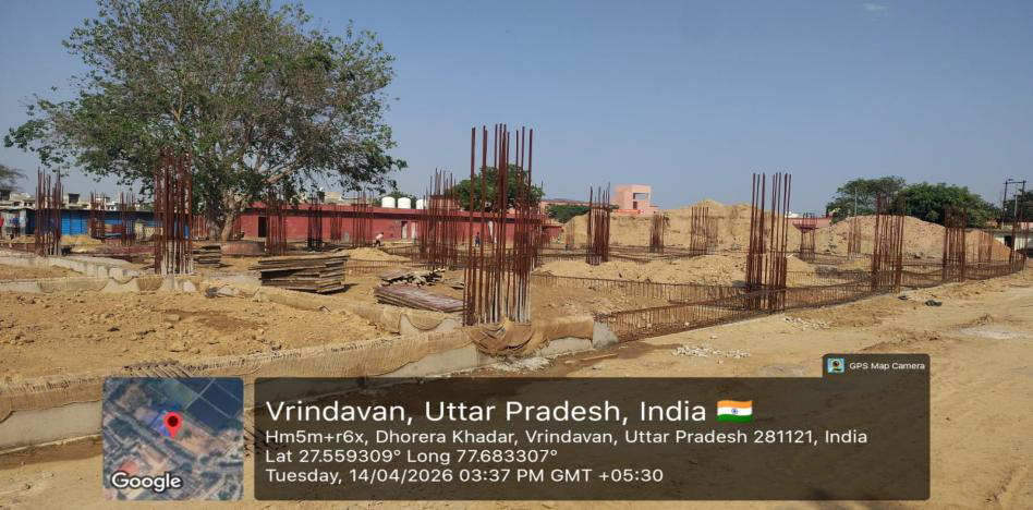 जनपद मथुरा के वृन्दावन में टूरिस्ट फैसिलिटेशन मल्टीलेवल कार पार्किंग का विकास कार्य